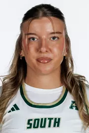 Lana Vukcevic headshot taken during 2026 South Florida Women's Basketball media day on October 2, 2026.