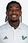 Lazarous Mwelwa Jr. headshot taken during 2026 South Florida Women's Basketball media day on October 2, 2026.