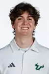 Luke DeBisschop headshot taken during 2026 South Florida Women's Basketball media day on October 2, 2026.