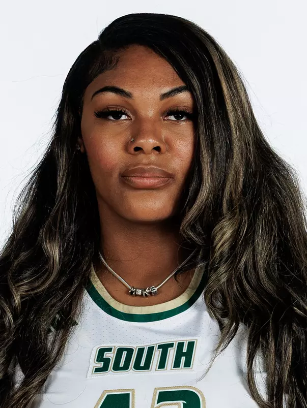 Mallory Collier headshot taken during 2026 South Florida Women's Basketball media day on October 2, 2026.