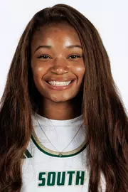 Savannah Curry headshot taken during 2026 South Florida Women's Basketball media day on October 2, 2026.
