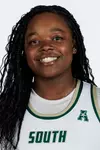 Serenity Hardy headshot taken during 2026 South Florida Women's Basketball media day on October 2, 2026.
