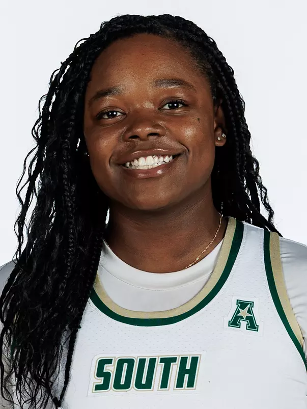 Serenity Hardy headshot taken during 2026 South Florida Women's Basketball media day on October 2, 2026.