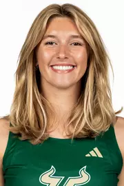 Addie Bounds headshot taken during 2026 South Florida Beach Volleyball media day on January 23, 2026.
