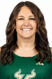 Morgan Anderson headshot taken during 2026 South Florida Beach Volleyball media day on January 23, 2026.