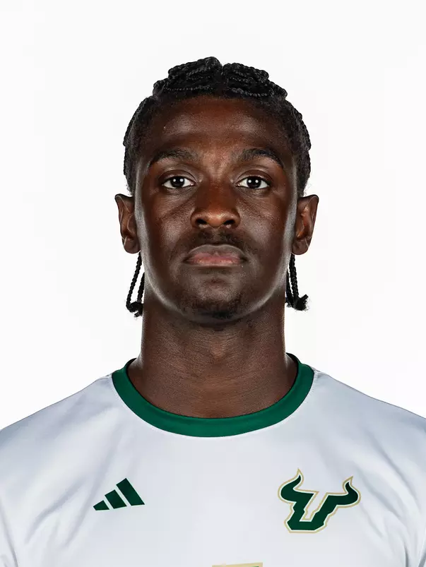 Charles Volcy during South Florida Men's Soccer Media Day on July 30, 2026.
