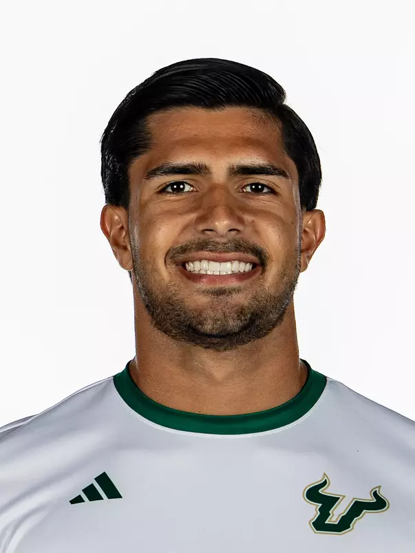 Giovanni Cadore during South Florida Men's Soccer Media Day on July 30, 2026.