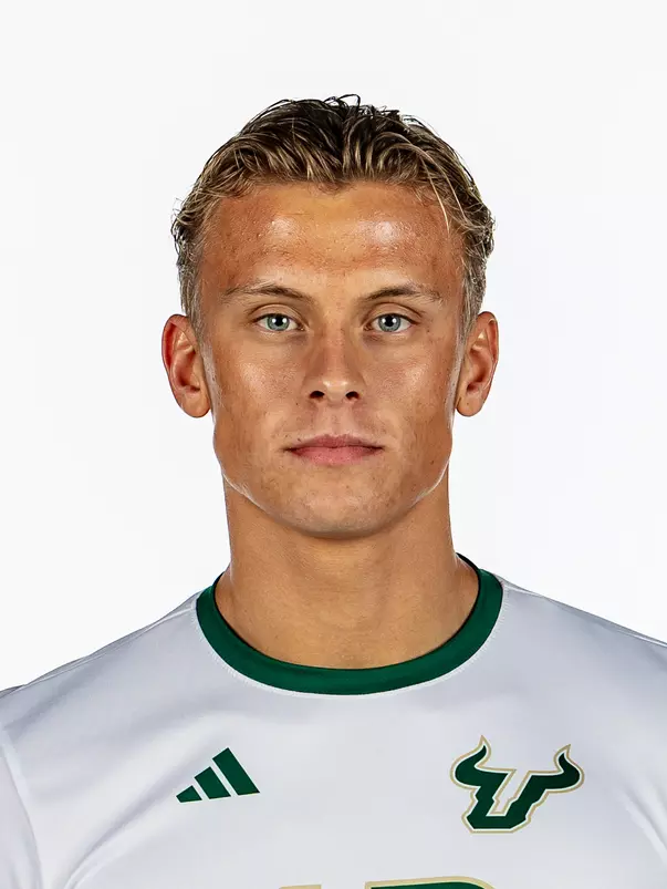 Jakob Auby during South Florida Men's Soccer Media Day on July 30, 2026.