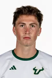 Liam Healy during South Florida Men's Soccer Media Day on July 30, 2026.