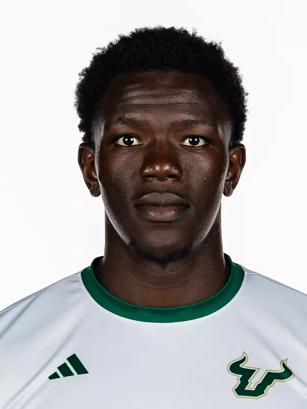 Serigne Diallo during South Florida Men's Soccer Media Day on July 30, 2026.