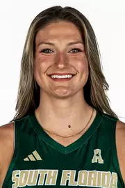 Amelia Wass de Czege during South Florida Volleyball Media Day on July 28, 2026.