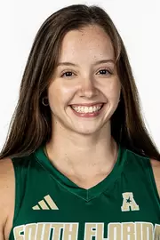 Duda Gomes during South Florida Volleyball Media Day on July 28, 2026.