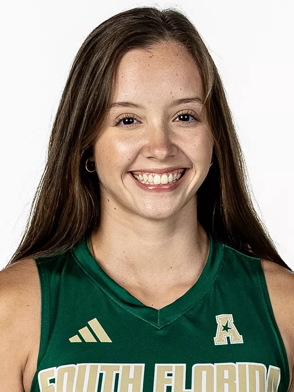 Duda Gomes during South Florida Volleyball Media Day on July 28, 2026.
