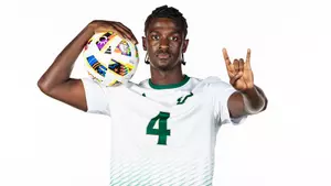 Charles Volcy media day white background.