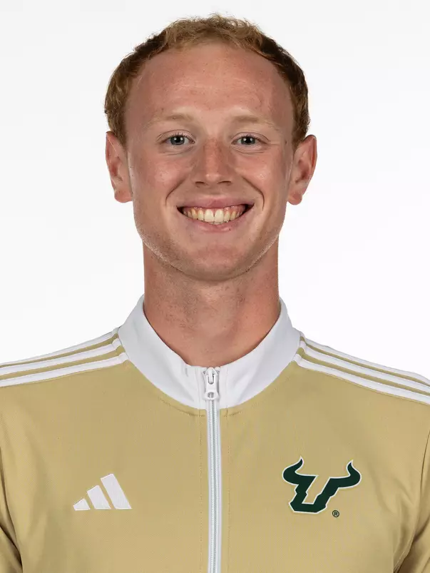 Cole Stevens headshot taken during 2026 South Florida Cross Country media day on August 17, 2026.