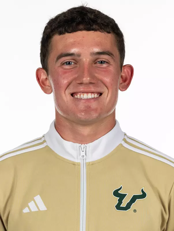 Andrew Marello headshot taken during 2026 South Florida Cross Country media day on August 17, 2026.