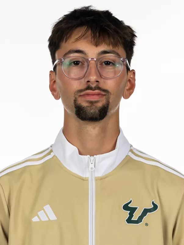 Tyler Dillon headshot taken during 2026 South Florida Cross Country media day on August 17, 2026.