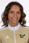 Caroline Irvin headshot taken during 2026 South Florida Cross Country media day on August 18, 2026.