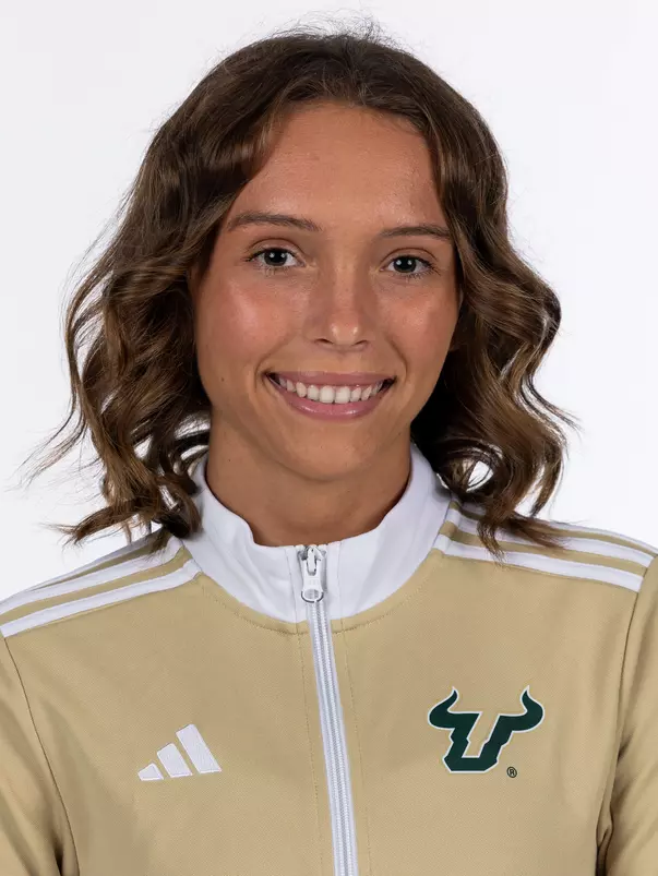 Caroline Irvin headshot taken during 2026 South Florida Cross Country media day on August 18, 2026.
