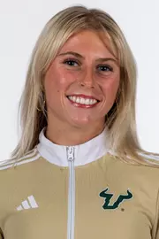 Delaney Stephens headshot taken during 2026 South Florida Cross Country media day on August 18, 2026.