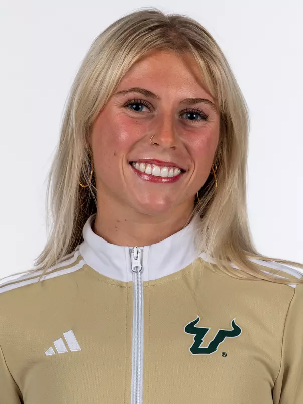 Delaney Stephens headshot taken during 2026 South Florida Cross Country media day on August 18, 2026.
