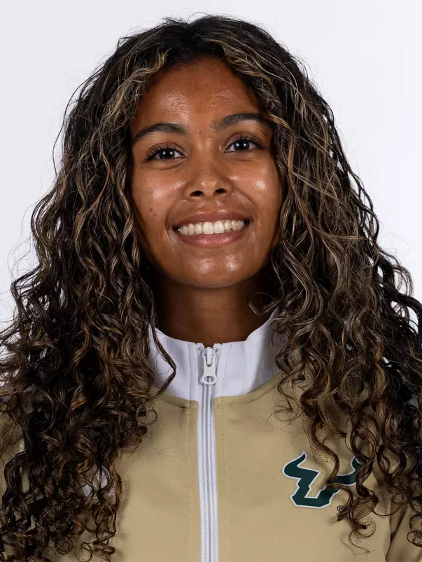 Malia Hambrick headshot taken during 2026 South Florida Cross Country media day on August 18, 2026.