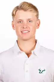 Nino Palmquist headshot taken during 2026 South Florida Men's Golf media day on August 26, 2026.