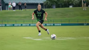 Dora szabo vs. UCF action shot