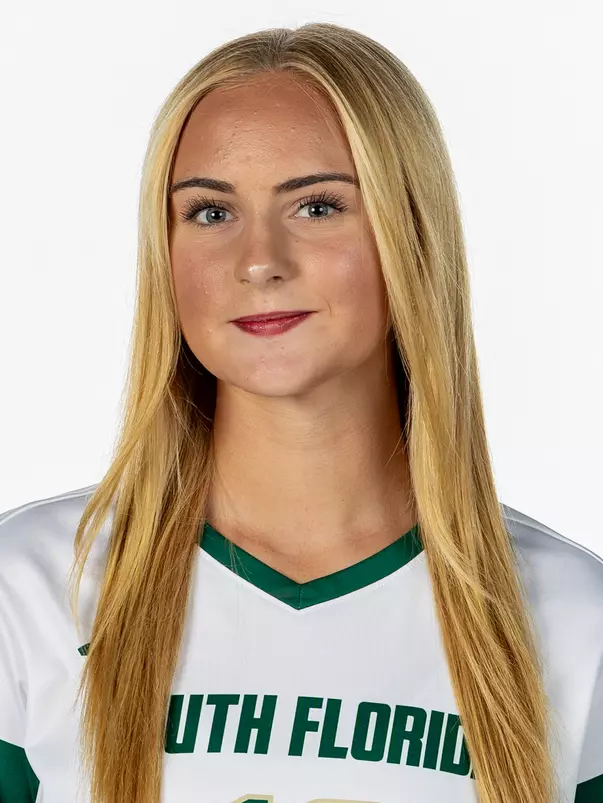 Ainsley Ewasiuk during South Florida Women's Soccer Media Day on July 29, 2026.