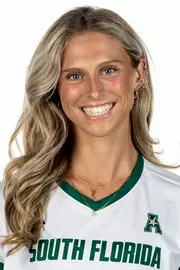 Delaney Tellex during South Florida Women's Soccer Media Day on July 29, 2026.