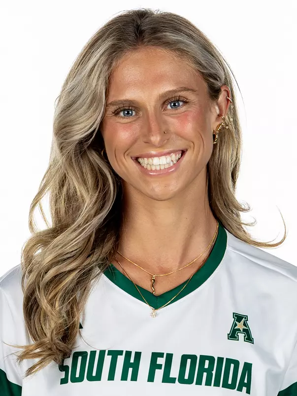 Delaney Tellex during South Florida Women's Soccer Media Day on July 29, 2026.