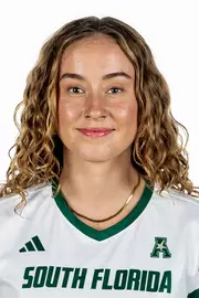 Maya Hindson during South Florida Women's Soccer Media Day on July 29, 2026.