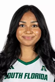 Nailani Solomon during South Florida Women's Soccer Media Day on July 29, 2026.
