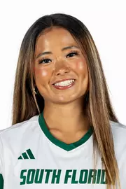 Yui Suetsugu during South Florida Women's Soccer Media Day on July 29, 2026.