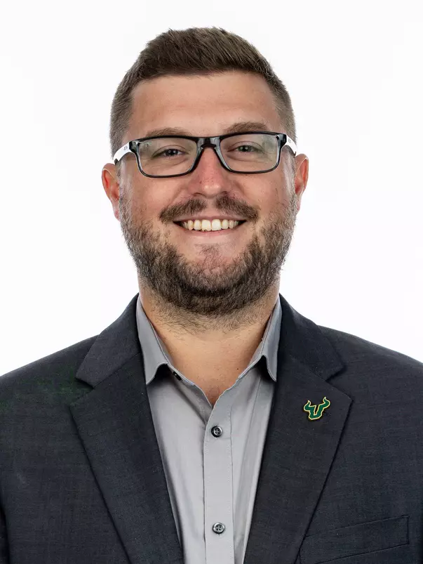 Holden Reinman during South Florida Athletics staff headshot on July 27, 2026.