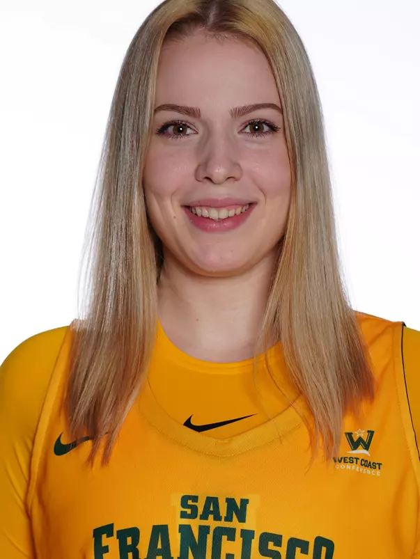 10/14/18: USF WBB Headshots and Marketing at War Memorial Gym in San Francisco, CA. Image by Chris M. Leung for USF Dons Athletics. 24 Lucija Kostic