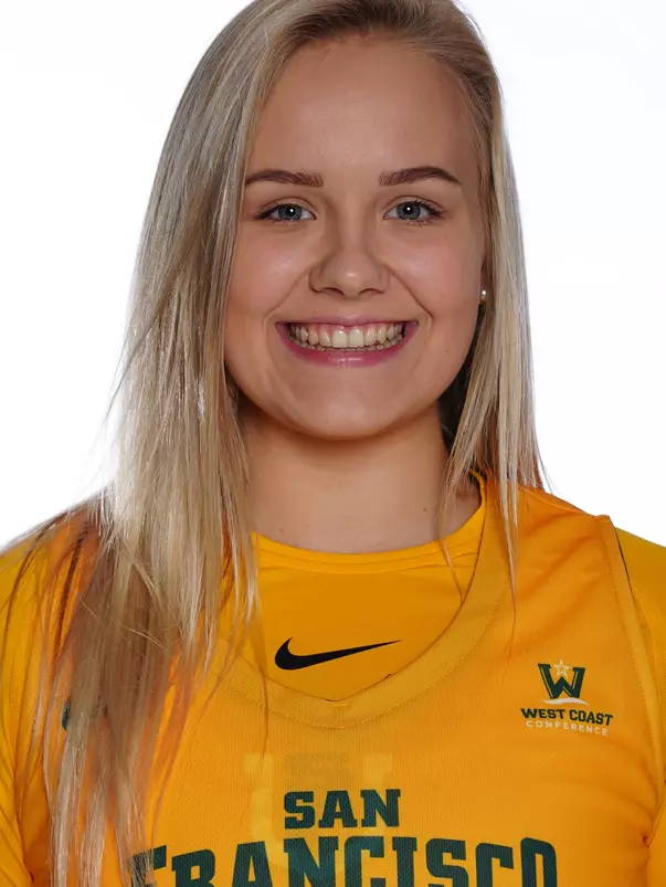 10/14/18: USF WBB Headshots and Marketing at War Memorial Gym in San Francisco, CA. Image by Chris M. Leung for USF Dons Athletics. 4 Marianna Klavina