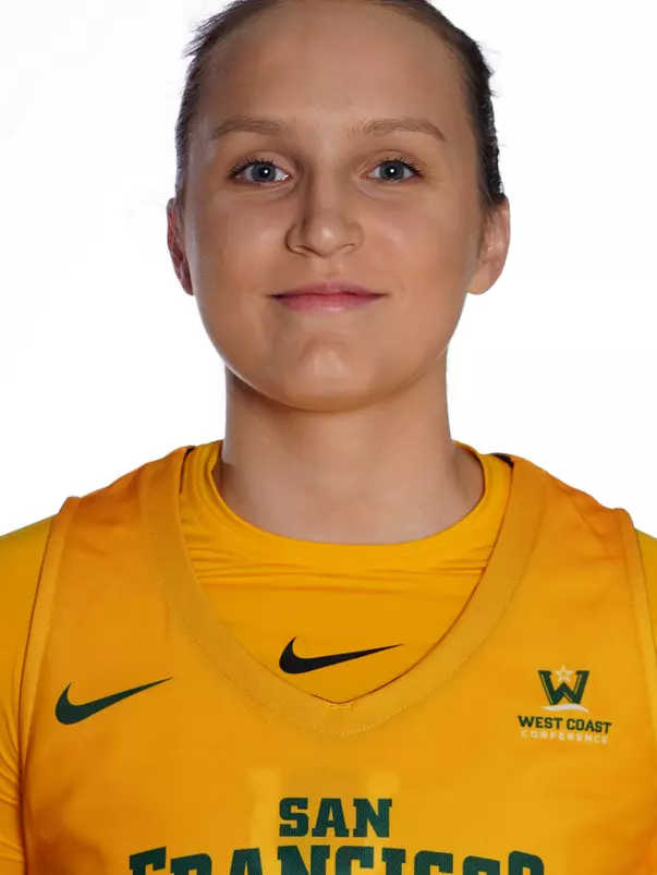 10/14/18: USF WBB Headshots and Marketing at War Memorial Gym in San Francisco, CA. Image by Chris M. Leung for USF Dons Athletics. 3 Marta Galic