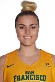 10/14/18: USF WBB Headshots and Marketing at War Memorial Gym in San Francisco, CA. Image by Chris M. Leung for USF Dons Athletics. 12 Moa Lundqvist