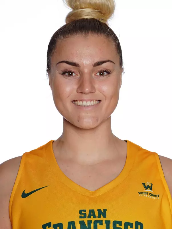 10/14/18: USF WBB Headshots and Marketing at War Memorial Gym in San Francisco, CA. Image by Chris M. Leung for USF Dons Athletics. 12 Moa Lundqvist