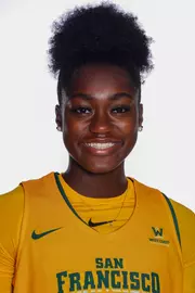 10/14/18: USF WBB Headshots and Marketing at War Memorial Gym in San Francisco, CA. Image by Chris M. Leung for USF Dons Athletics. 13 Nia Alexander