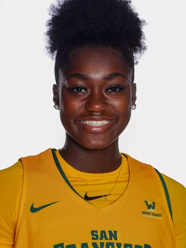 10/14/18: USF WBB Headshots and Marketing at War Memorial Gym in San Francisco, CA. Image by Chris M. Leung for USF Dons Athletics. 13 Nia Alexander