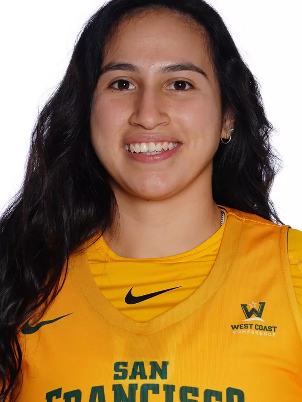 10/14/18: USF WBB Headshots and Marketing at War Memorial Gym in San Francisco, CA. Image by Chris M. Leung for USF Dons Athletics. 23 Veronica Preciado