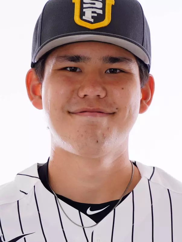 2/1/21 Benedetti Field in San Francisco, CA during USF BSB Headshots and Marketing. Chris M. Leung for USF Dons Athletics