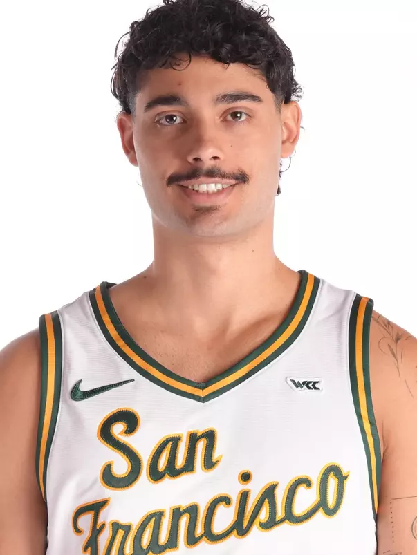 10/14/26: USF MBB Media Day at Sobrato Club in San Francisco, CA. Image by Chris M. Leung for USF Dons Athletics