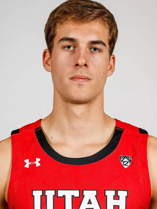 Utah guard Luka Tarlac (21)
Utah Utes Men’s Basketball 2022-23 Headshots in Salt Lake City, UT on Wednesday, September 21, 2022.
Hunter Dyke/Utah Athletics