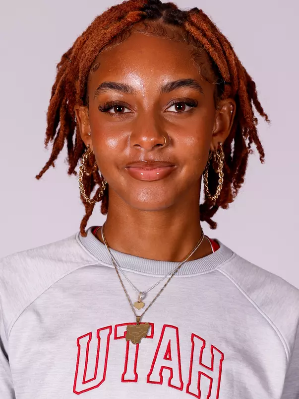 J’Neya Hill
Utah Utes Women’s Track & Field Headshots 2023-24 in Salt Lake City, UT on Tuesday, September 12, 2023.
Hunter Dyke/Utah Athletics