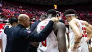 Utah men's basketball vs. #3/3 Houston at the Jon M. Huntsman Center in Salt Lake City, Utah on Tuesday, February 10, 2026.