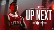 2025-26 MBB: Utah at ASU Up Next GFX