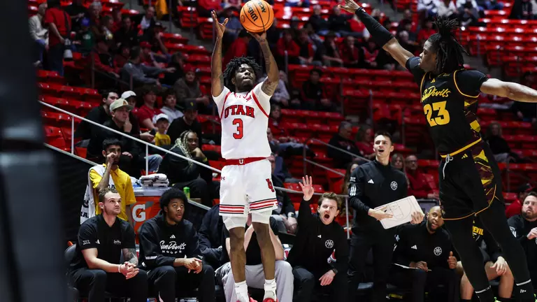 Utah men's basketball vs. Arizona State at the Jon M. Huntsman Center in Salt Lake City, Utah on Wednesday, February 4, 2026.